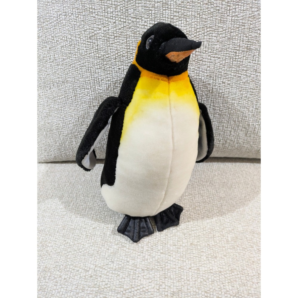 Aurora World Emperor Penguin Plush Stuffed‎ Animal Black White 10 inch 1251